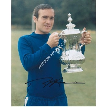 Chelsea, Ron 'Chopper' Harris signed colour photo 3. COA UACC