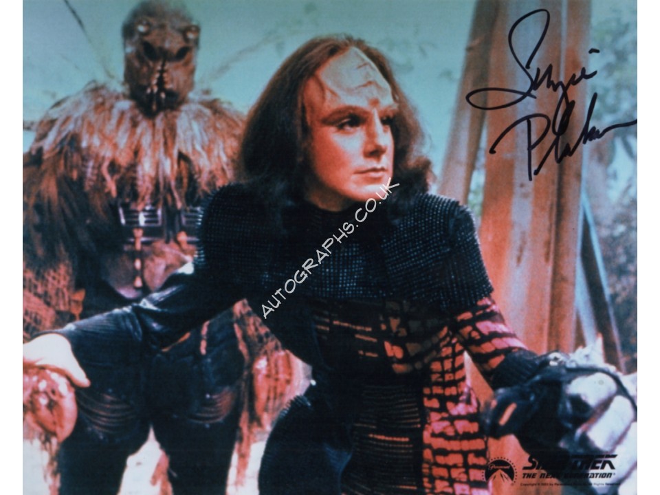 Star Trek Suzie Plakson genuine signed autograph photo 2. COA UACC