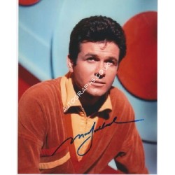 Lost in Space Mark Goddard signed autograph colour photo. COA UACC