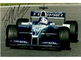 Juan Pablo Montoya Williams F1 signed signature autograph photo. COA UACC