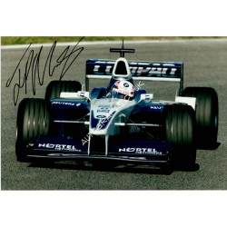 Juan Pablo Montoya Williams F1 signed signature autograph photo. COA UACC