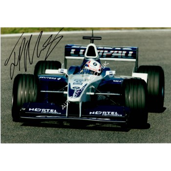 Juan Pablo Montoya Williams F1 signed signature autograph photo. COA UACC