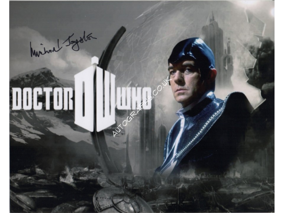 Michael Jayston Doctor Who genuine authentic signed autograph Photo. COA UACC