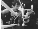 Rocky Stallone Brigitte Nielsen signed colour photo 3. COA UACC Rocky Stallone Brigitte Nielsen signed colour photo 3. COA UACC