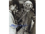 Cosmonaut Popovitch space genuine signed autograph photo. COA UACC
