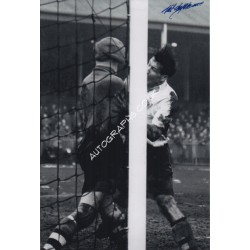 England Football Nat Lofthouse signed autograph photo 4. COA UACC