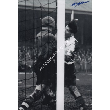 England Football Nat Lofthouse signed autograph photo 4. COA UACC