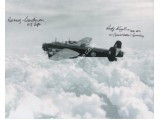 Benny Goodman Rusty Waughman Lancaster genuine signed photo. COA UACC Benny Goodman Rusty Waughman Lancaster genuine signed photo. COA UACC