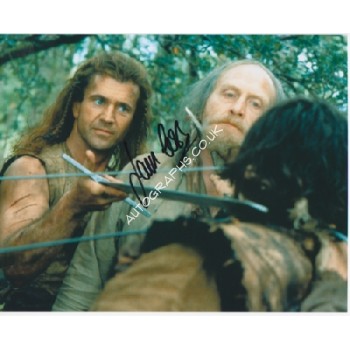 James Cosmo Mel Gibson genuine signed authentic signature photo. COA UACC