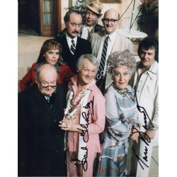 Are You Being Served Bannister Thornton genuine signed authentic signature photo. COA UACC