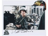 Full Metal Jacket Kieron Jechinis genuine signed authentic signature photo. COA UACC