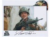 Full Metal Jacket Kieron Jechinis genuine signed authentic signature photo. COA UACC Full Metal Jacket Kieron Jechinis genuine signed authentic signature photo. COA UACC