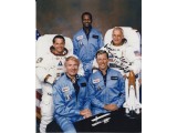 Space Bruce McCandless genuine signed authentic signature photo. COA UACC