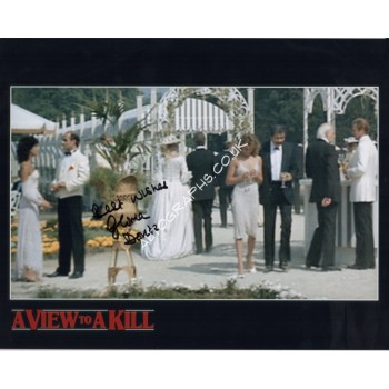 James Bond Gloria Douse genuine signed authentic signature photo. COA UACC