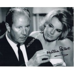 James Bond Mollie Peters genuine signed authentic signature photo. COA UACC