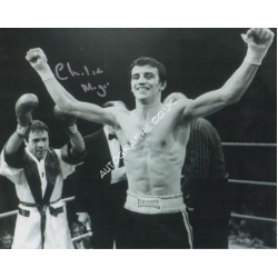Boxing Charlie Magri genuine signed authentic signature photo. COA UACC