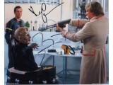 Doctor Who Terry Molloy Leslie Grantham genuine authentic signed photo. COA UACC