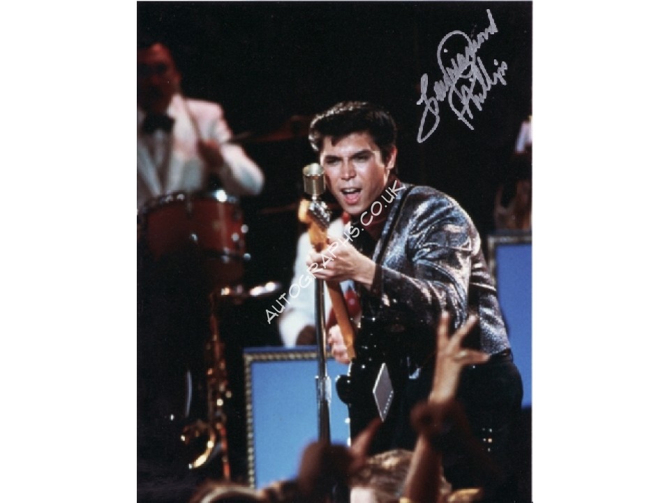 Lou Diamond Phillips La Bamba genuine signed authentic signature photo. COA UACC