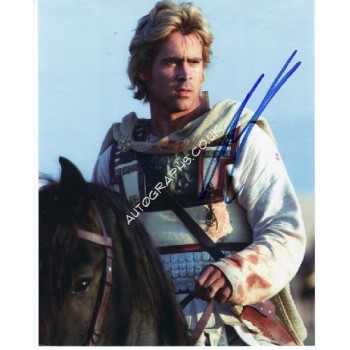 Colin Farell genuine signed authentic signature photo. COA UACC