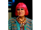 Zandra Rhodes fashion authentic signed autograph photo. COA UACC Zandra Rhodes fashion authentic signed autograph photo. COA UACC