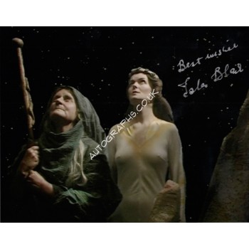 Isla Blair Blakes 7 genuine signed authentic signature photo. COA UACC