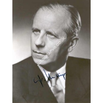 Fritz  Nallinger  genuine signed original autograph photo. COA UACC