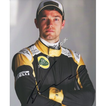 Jolyon Palmer Lotus F1  genuine authentic signed autograph photo. COA UACC