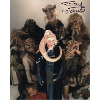 Tim Dry Star Wars genuine authentic signed autograph photo. COA UACC