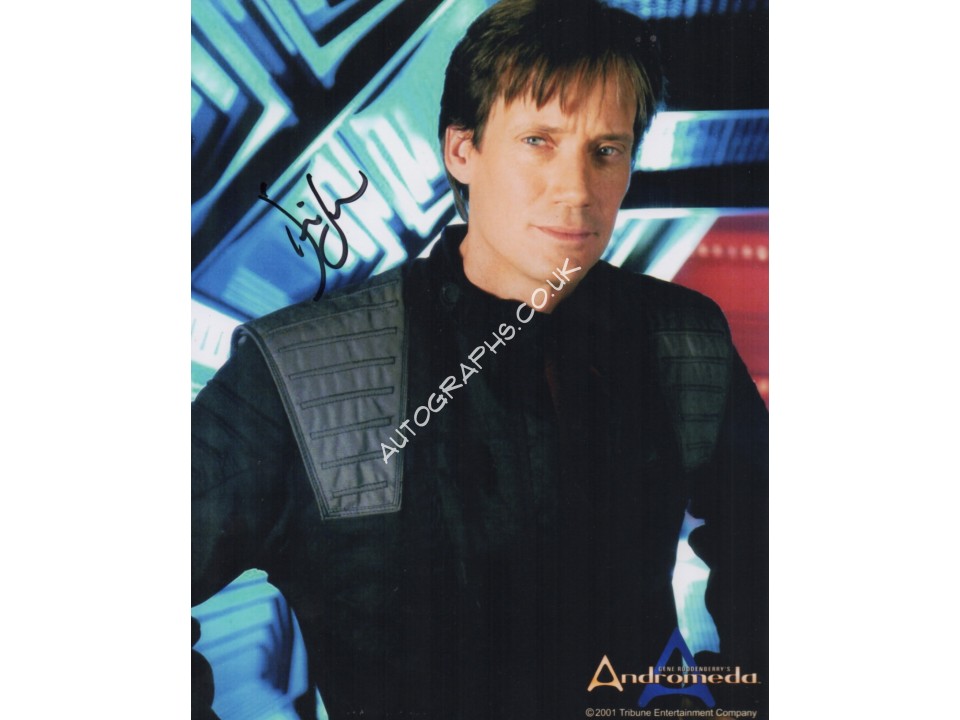 Kevin Sorbo Andromeda authentic signed autograph photo. COA UACC Kevin Sorbo Andromeda authentic signed autograph photo. COA UACC