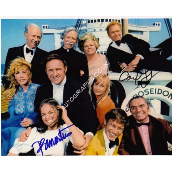 The Poseidon Adventure cast signed original genuine autograph authentic photo. COA UACC