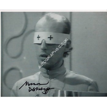Doctor Who Vernon Dobtchef signed autograph photo.. COA UACC