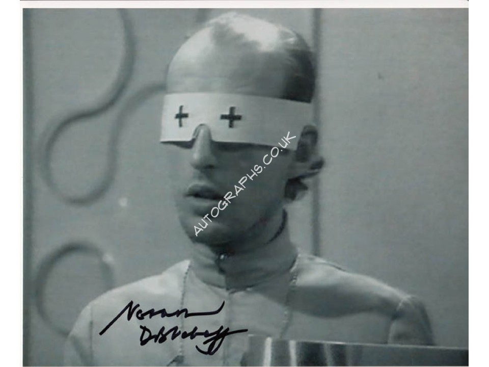 Doctor Who Vernon Dobtchef signed autograph photo.. COA UACC Doctor Who Vernon Dobtchef signed autograph photo.. COA UACC
