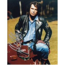 Oliver Tobias The Stud genuine signed authentic signature photo. COA UACC