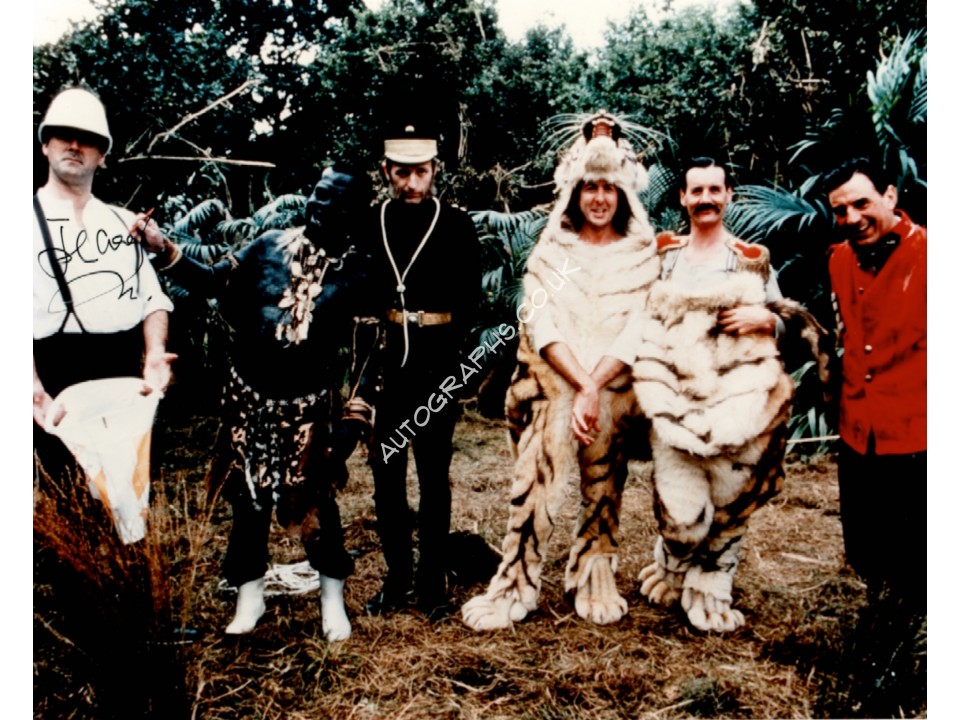 John Cleese Monty Python etc authentic signed autograph colour photo. COA UACC John Cleese Monty Python etc authentic signed autograph colour photo. COA UACC