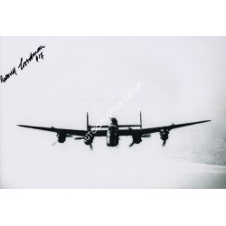 WW2 Benny Goodman 617 Sqn Tirpitz genuine authentic signed autograph photo. COA UACC