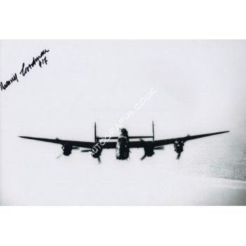 WW2 Benny Goodman 617 Sqn Tirpitz genuine authentic signed autograph photo. COA UACC