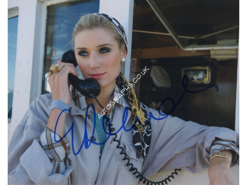 Elizabeth Debicki signed authentic autograph photo. COA UACC