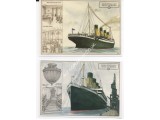 RMS Titanic authentic signed autograph postcard by Survivor Millvina Dean. COA UACC