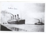 RMS Titanic authentic signed genuine autograph photo by Survivor Millvina Dean. COA UACC
