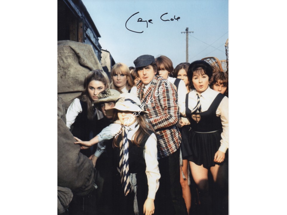 George Cole St Trinians genuine signed authentic signature photo. COA UACC George Cole St Trinians genuine signed authentic signature photo. COA UACC