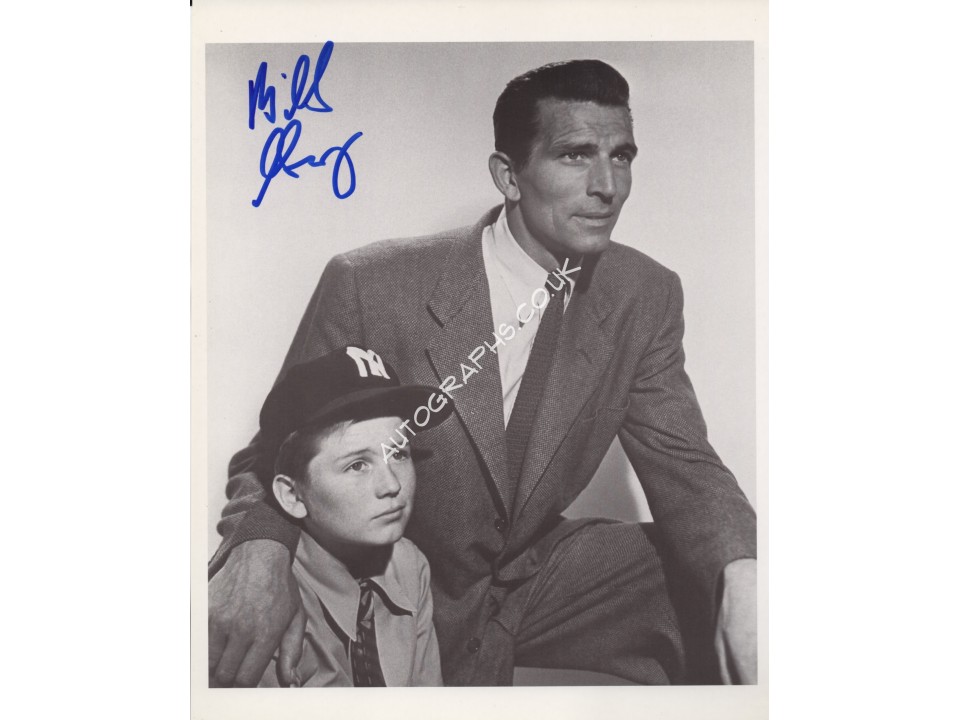 Billy Gray Day the Earth Stood Still genuine signed authentic autograph photo. COA UACC