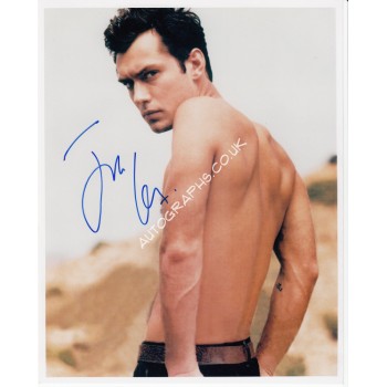 Jude Law authentic genuine signed authentic signature photo. COA UACC
