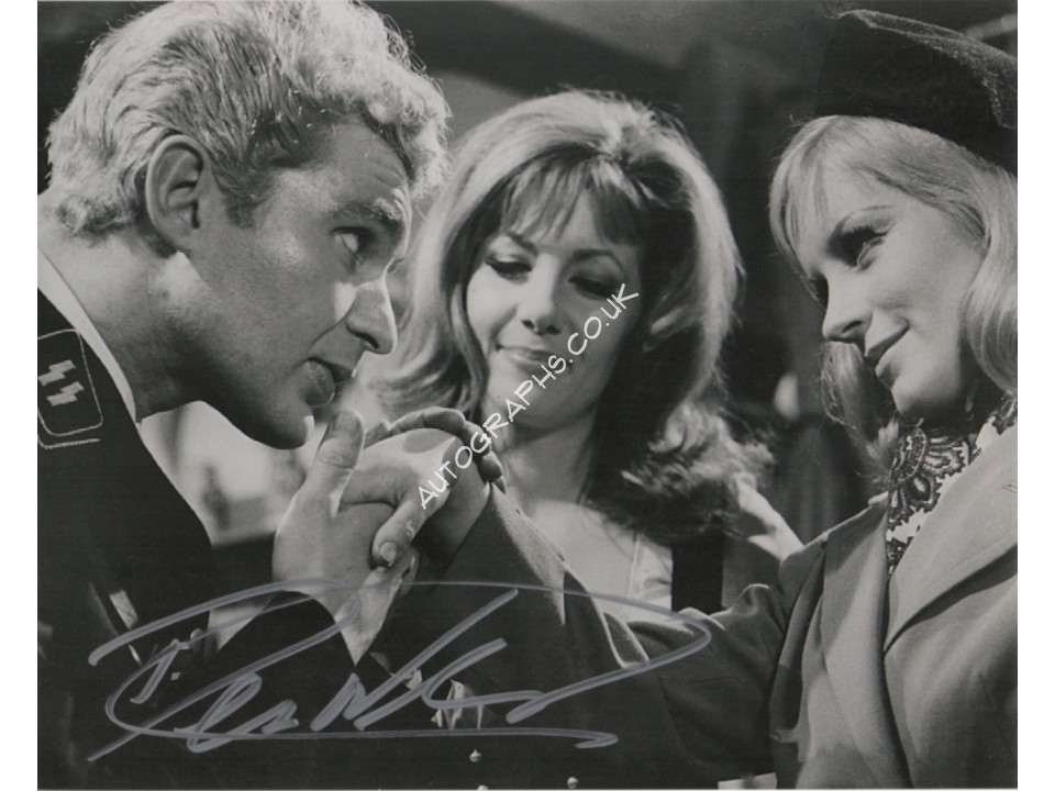 Derren Nesbitt Eagles Dare genuine signed authentic signature photo. COA UACC