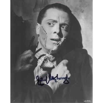 Richard Attenborough Brighton Rock genuine signed authentic signature photo. COA UACC