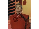 Richard Herd Star Trek V etc genuine signed authentic signature photo. COA UACC