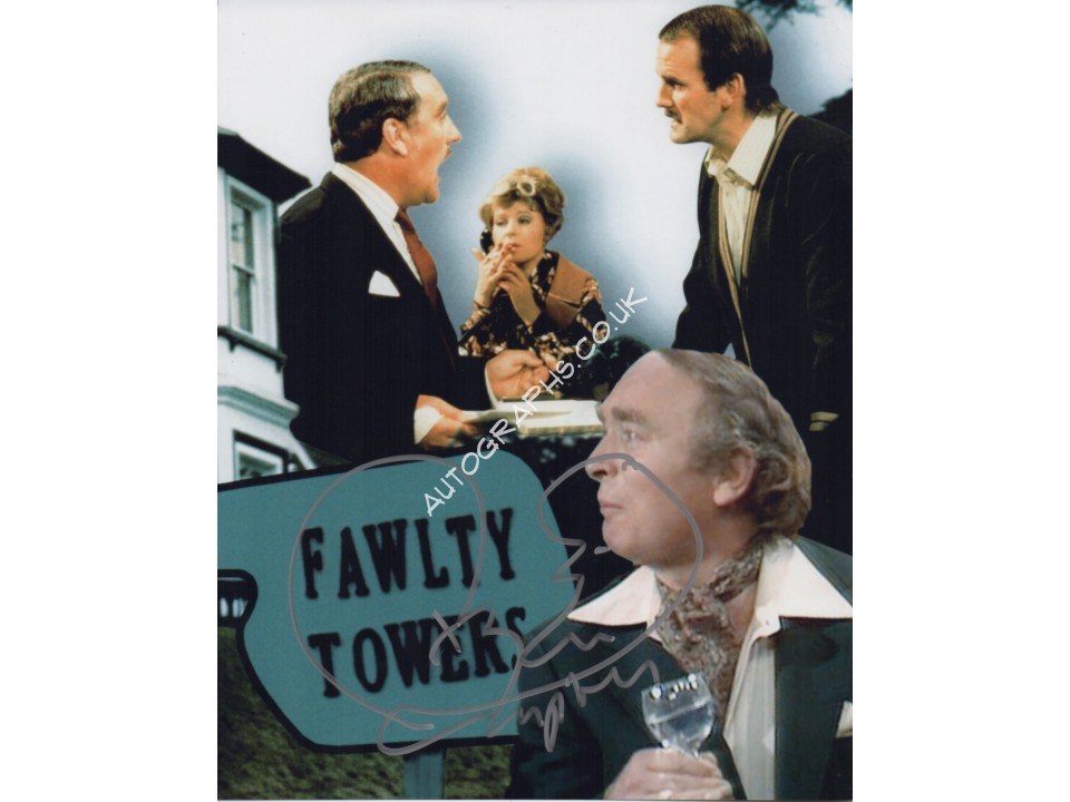 Ken Campbell Fawlty Towers genuine signed authentic signature photo. COA UACC
