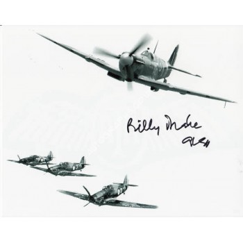 WW2 BOB Billy Drake DSO DFC signed authentic autograph photo 2. COA UACC