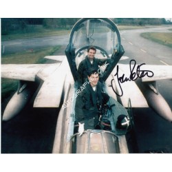 John Peters Gulf War Iraq signed authentic autograph photo. COA UACC