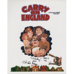Linda Regan Hi-di-hi  Carry On signed authentic autograph photo 2. COA UACC
