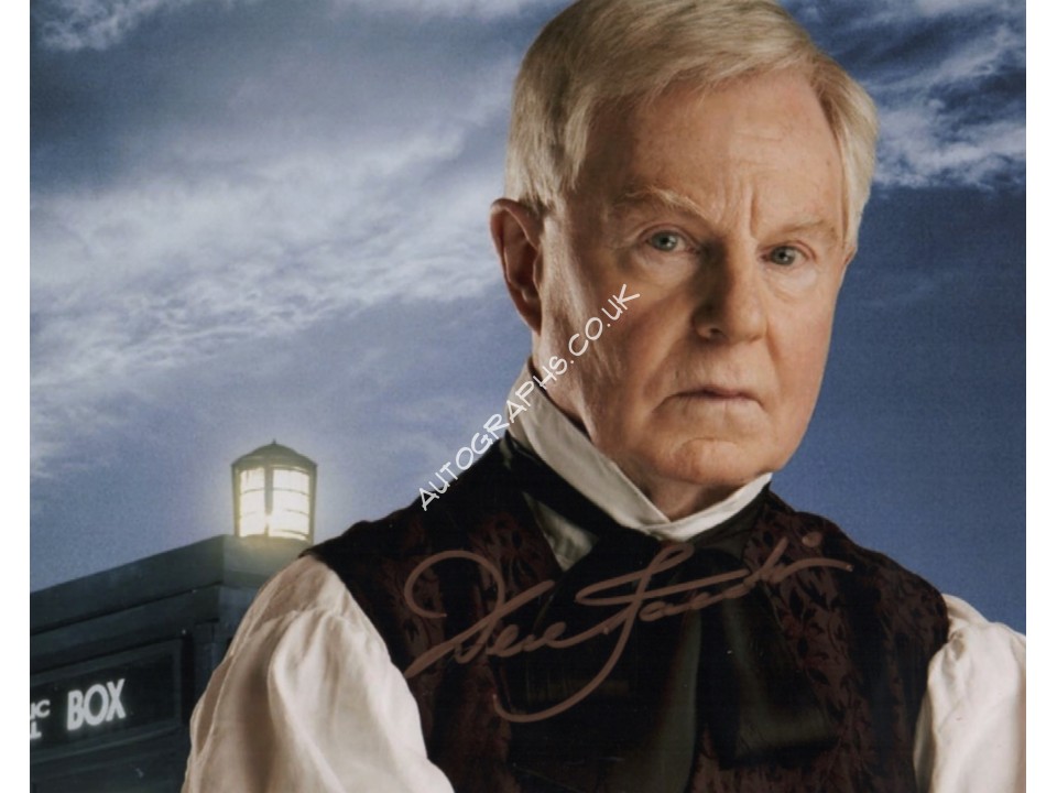 Doctor Who Derek Jacobi signed original genuine authentic photo. COA UACC